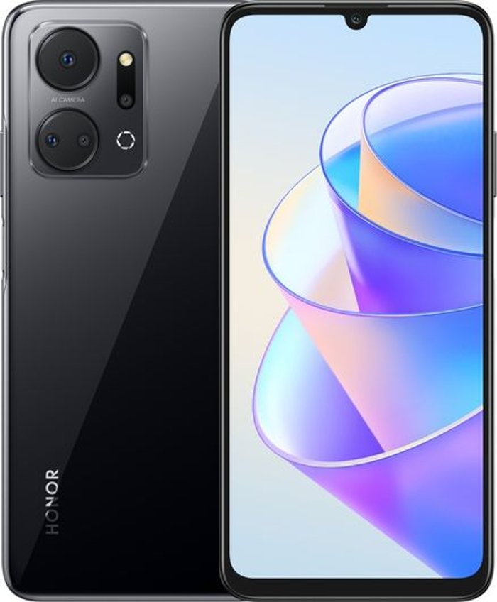 Currys Business | Honor HONOR X7a - 128 GB, Midnight Black, Black Honor HONOR X7a - 128 GB, Midnight Black, Black
