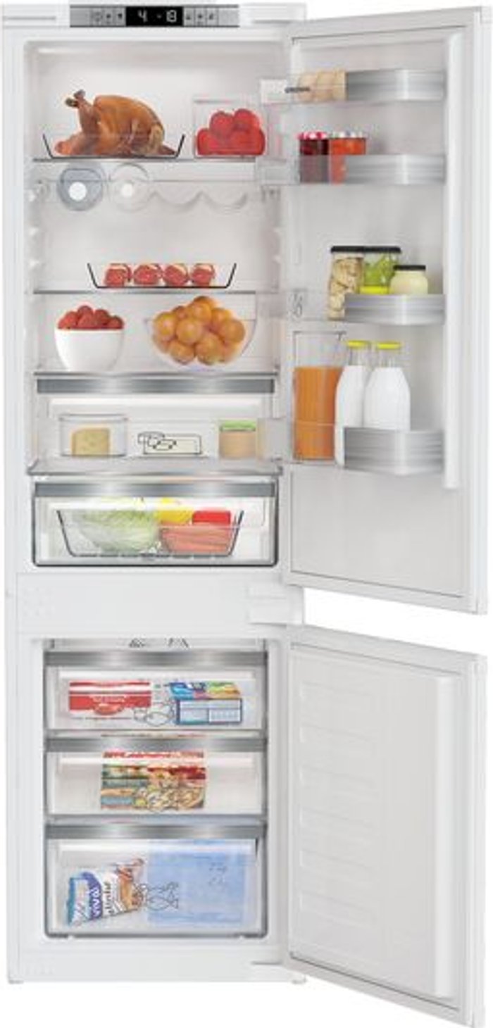 Currys Business | Grundig GRUNDIG GKFED473 Integrated 70/30 Fridge Freezer - Sliding Hinge Grundig GRUNDIG GKFED473 Integrated 70/30 Fridge Freezer - Sliding Hinge