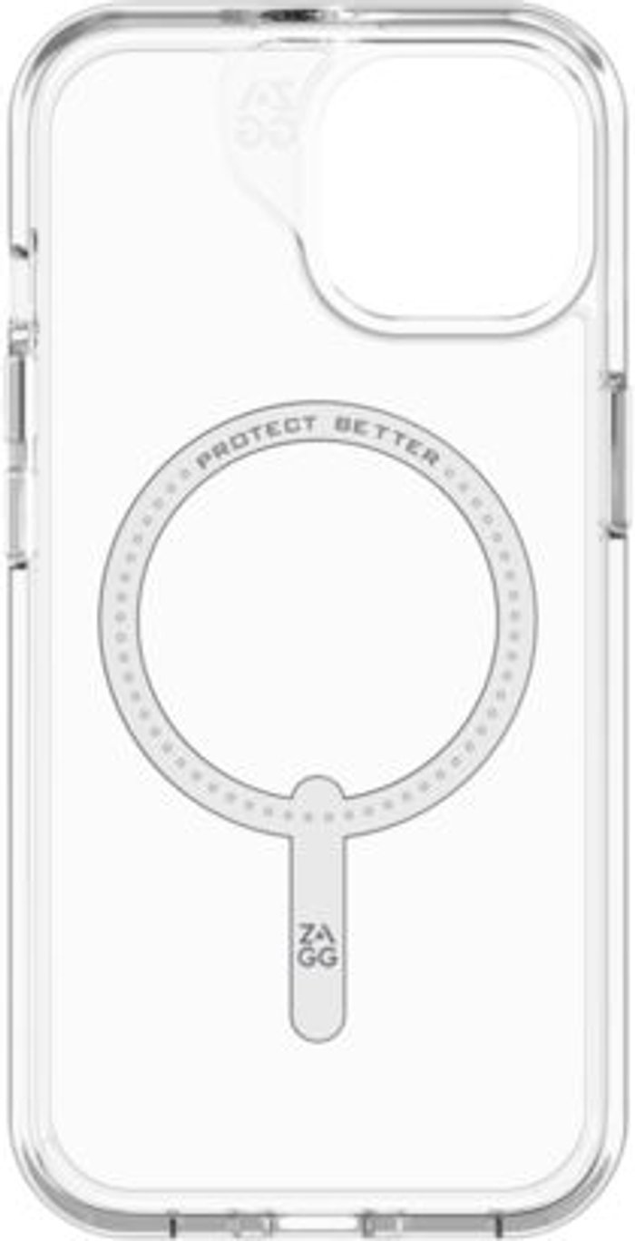 Currys Business | Zagg ZAGG Crystal Palace Snap iPhone 15 / 14 / 13 Case - Clear Zagg ZAGG Crystal Palace Snap iPhone 15 / 14 / 13 Case - Clear