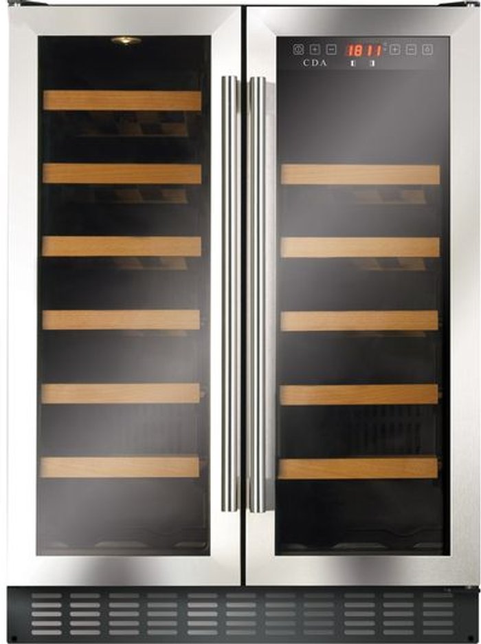 Currys Business | CDA CDA FWC624SS Wine Cooler - Stainless Steel CDA CDA FWC624SS Wine Cooler - Stainless Steel