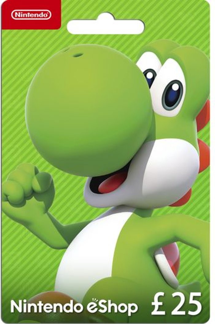 Currys Business | NINTENDO ESHOP NINTENDO ESHOP eShop Gift Card - £25 NINTENDO ESHOP NINTENDO ESHOP eShop Gift Card - £25
