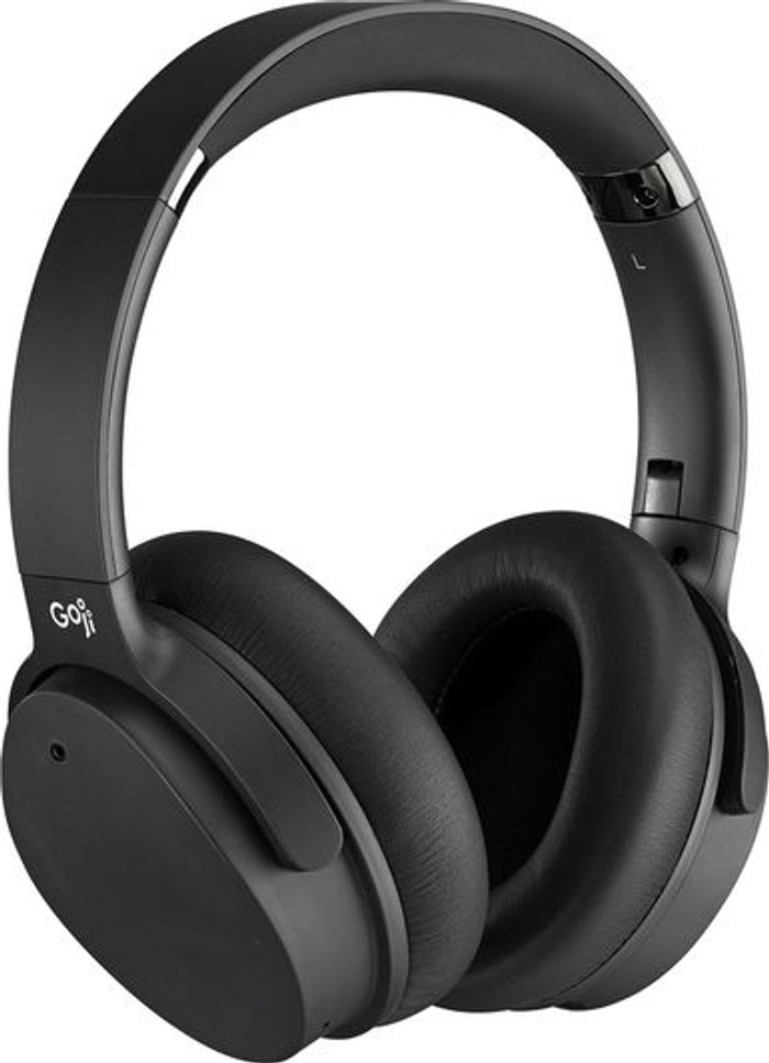 Currys Business | Goji GOJI GTCNCPM21 Wireless Bluetooth Noise-Cancelling Headphones - Black, Black Goji GOJI GTCNCPM21 Wireless Bluetooth Noise-Cancelling Headphones - Black, Black