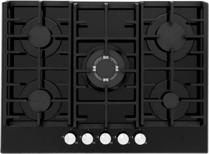 Currys Business | MONTPELLIER MONTPELLIER MGH75BG Gas Hob - Black MONTPELLIER MONTPELLIER MGH75BG Gas Hob - Black
