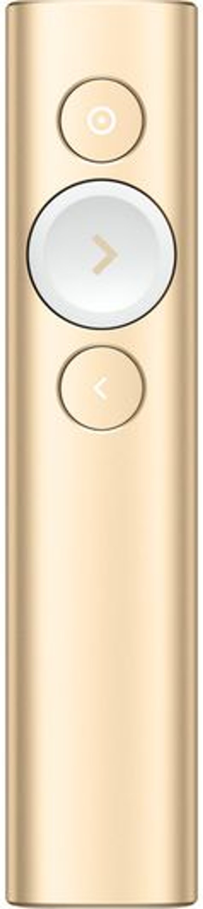Currys Business | Logitech LOGITECH Spotlight Presentation Remote - Gold, Gold Logitech LOGITECH Spotlight Presentation Remote - Gold, Gold