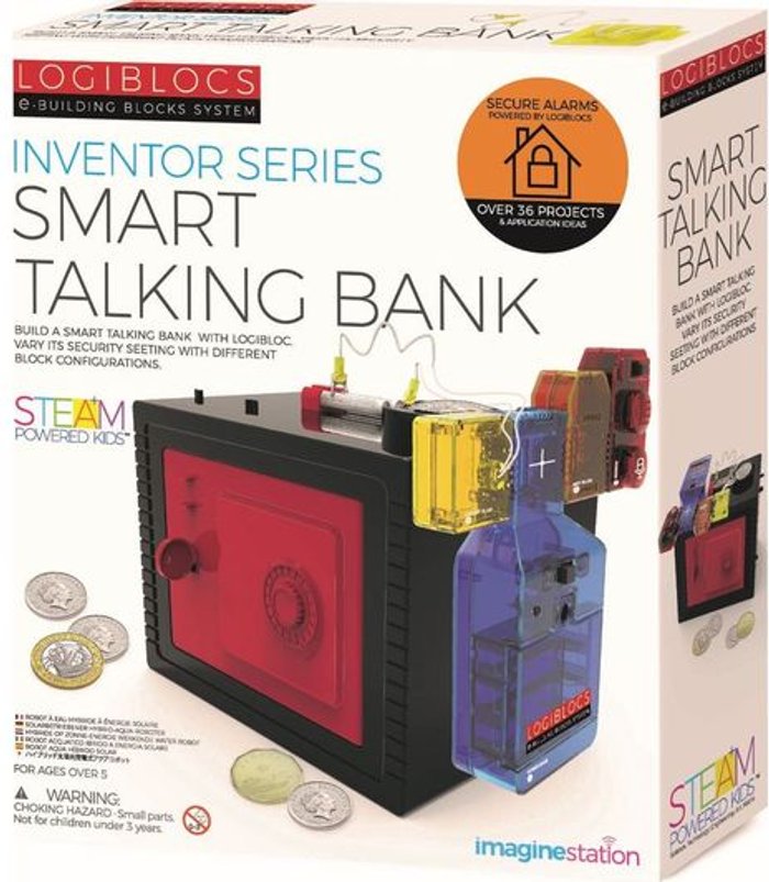 Currys Business | LOGIBLOCS LOGIBLOCS Smart Talking Bank Kit LOGIBLOCS LOGIBLOCS Smart Talking Bank Kit