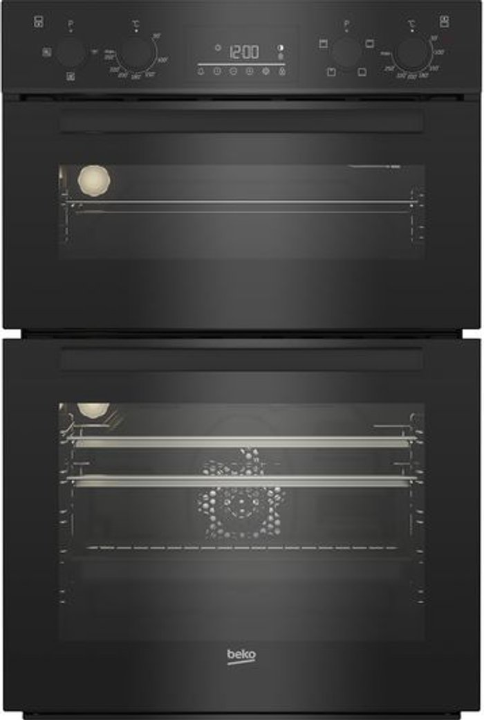 Currys Business | Beko BEKO BBDF22300B Electric Double Oven - Black Beko BEKO BBDF22300B Electric Double Oven - Black