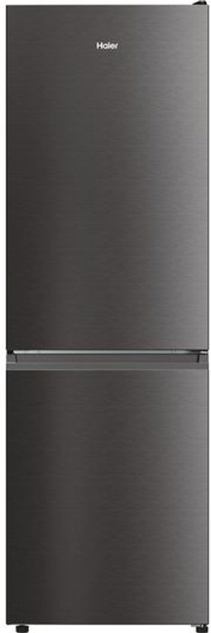 Currys Business | Haier HAIER HDW1618DNPD(UK) Smart 60/40 Fridge Freezer - Platinum Inox, Black,Silver/Grey Haier HAIER HDW1618DNPD(UK) Smart 60/40 Fridge Freezer - Platinum Inox, Black,Silver/Grey