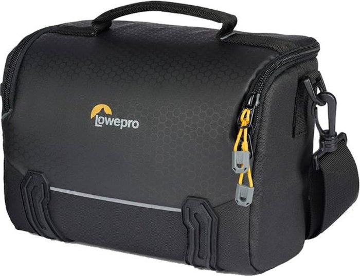 Currys Business | Lowepro LOWEPRO Adventura Go SH 160 DSLR Camera Bag - Black, Black Lowepro LOWEPRO Adventura Go SH 160 DSLR Camera Bag - Black, Black