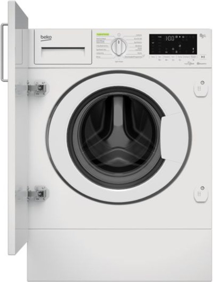 Currys Business | Beko BEKO WDIK854451 Bluetooth Integrated 8 kg Washer Dryer Beko BEKO WDIK854451 Bluetooth Integrated 8 kg Washer Dryer