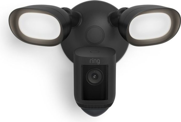 Currys Business | Ring Ring Floodlight Cam Wired Pro Full HD 1080p - Black Ring Ring Floodlight Cam Wired Pro Full HD 1080p - Black
