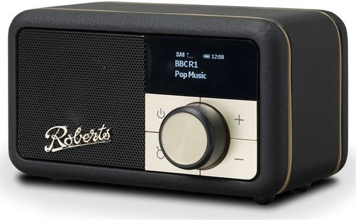 Currys Business | Roberts ROBERTS Revival Petite DABﱓ Retro Bluetooth Radio - Black Roberts ROBERTS Revival Petite DABﱓ Retro Bluetooth Radio - Black