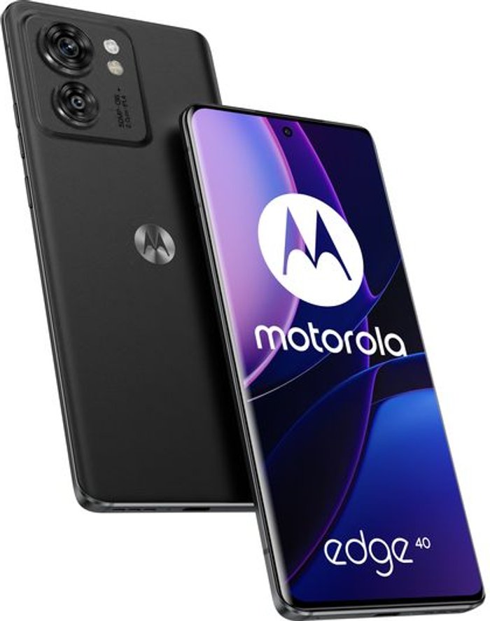 Currys Business | Motorola MOTOROLA Edge 40 - 256 GB, Eclipse Black, Black Motorola MOTOROLA Edge 40 - 256 GB, Eclipse Black, Black
