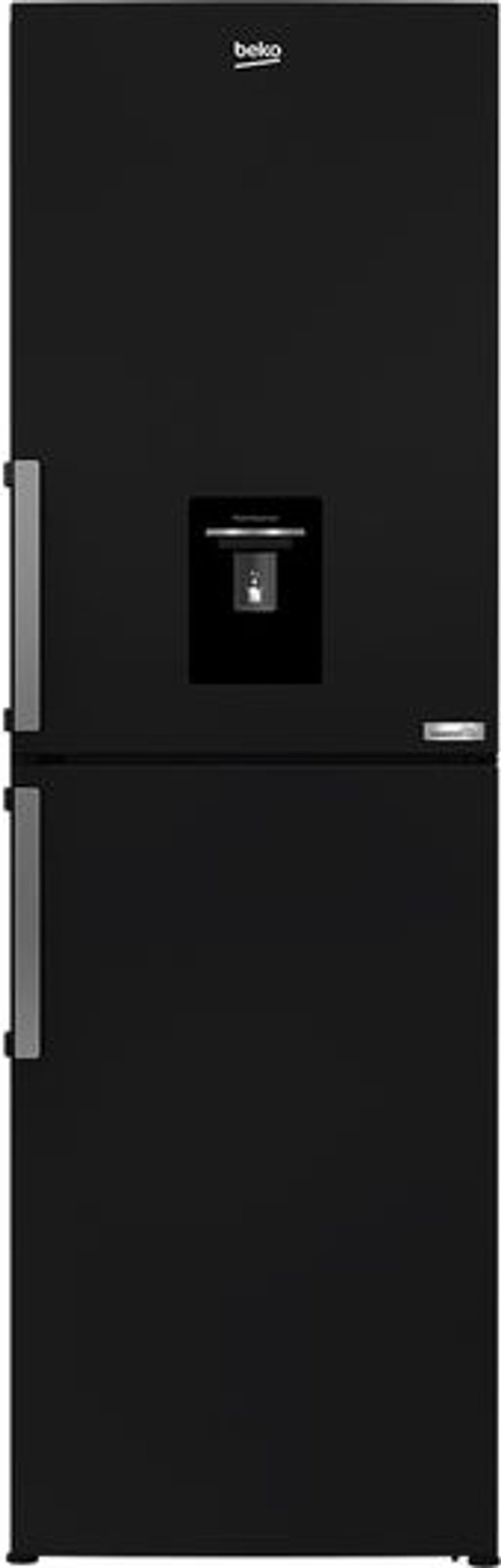 Currys Business | Beko BEKO Pro HarvestFresh CFP3691DVB 50/50 Fridge Freezer - Gloss Black Beko BEKO Pro HarvestFresh CFP3691DVB 50/50 Fridge Freezer - Gloss Black
