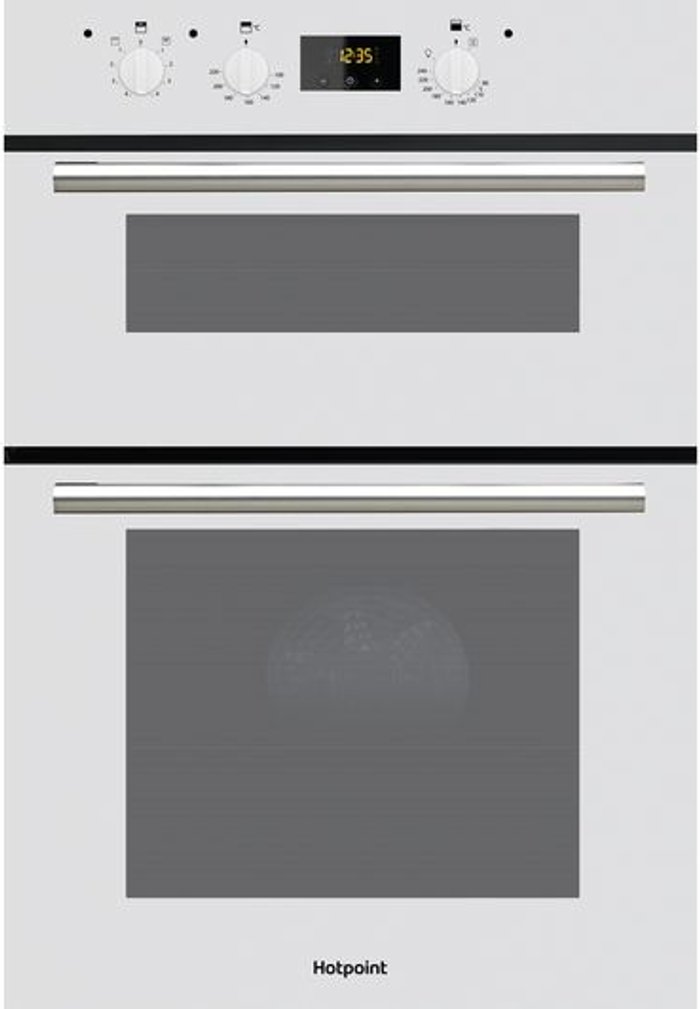 Currys Business | Hotpoint HOTPOINT Class 2 DD2 540 Electric Double Oven - White Hotpoint HOTPOINT Class 2 DD2 540 Electric Double Oven - White