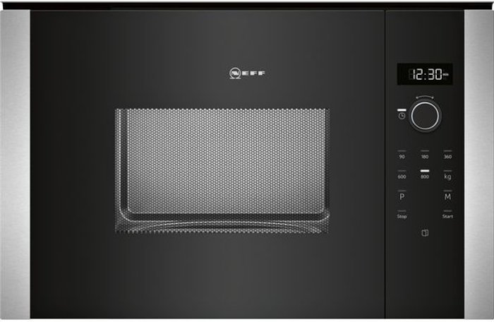 Currys Business | NEFF NEFF N50 Integrated Microwave Black & Stainless Steel - HLAWD23N0B NEFF NEFF N50 Integrated Microwave Black & Stainless Steel - HLAWD23N0B