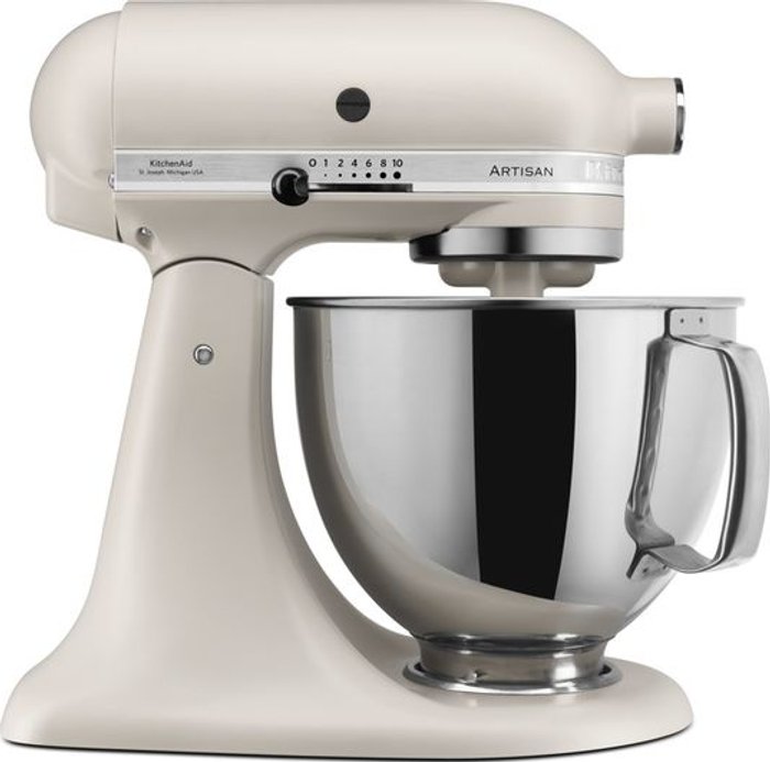 Currys Business | KitchenAid KITCHENAID Artisan 5KSM125BMH Stand Mixer - Milkshake KitchenAid KITCHENAID Artisan 5KSM125BMH Stand Mixer - Milkshake