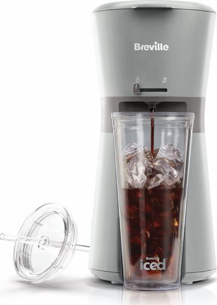 Currys Business | Breville BREVILLE VCF155 Iced Coffee Machine - Grey Breville BREVILLE VCF155 Iced Coffee Machine - Grey