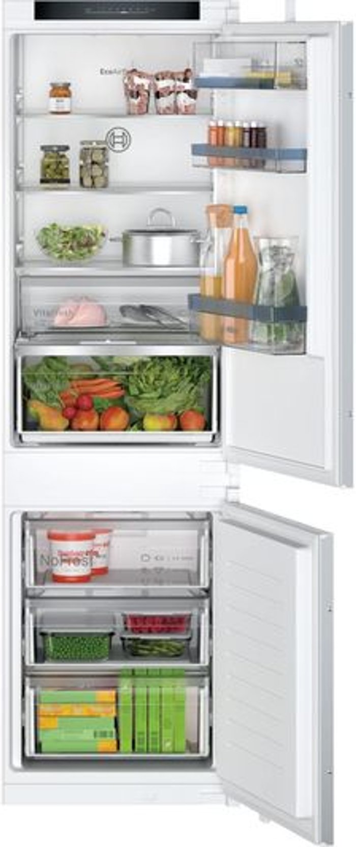Currys Business | Bosch BOSCH KIN86VSE0G Integrated 60/40 Fridge Freezer - Sliding Hinge Bosch BOSCH KIN86VSE0G Integrated 60/40 Fridge Freezer - Sliding Hinge