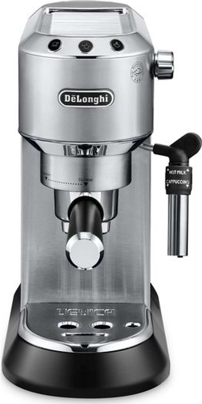Currys Business | Delonghi DELONGHI Dedica EC685M Coffee Machine - Silver Delonghi DELONGHI Dedica EC685M Coffee Machine - Silver
