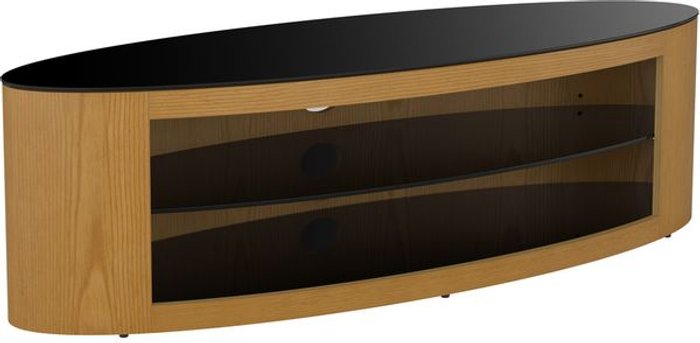 Currys Business | AVF AVF Buckingham 1400 mm TV Stand - Oak AVF AVF Buckingham 1400 mm TV Stand - Oak
