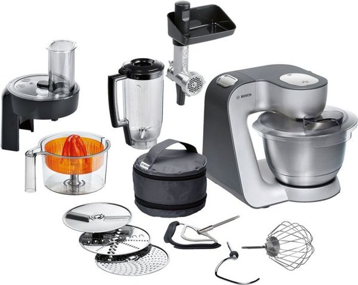 Currys Business | Bosch BOSCH MUM59340GB Stand Mixer - Anthracite & Grey Bosch BOSCH MUM59340GB Stand Mixer - Anthracite & Grey
