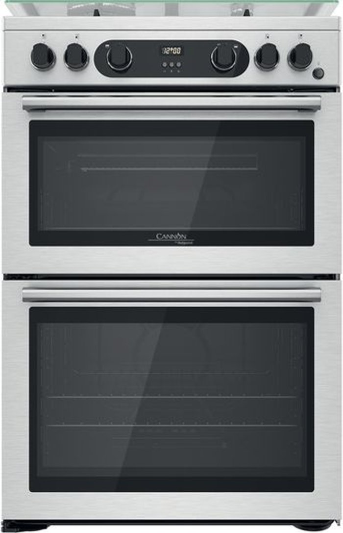 Currys Business | Cannon CANNON CD67G0CCX 60 cm Gas Cooker - Inox Cannon CANNON CD67G0CCX 60 cm Gas Cooker - Inox