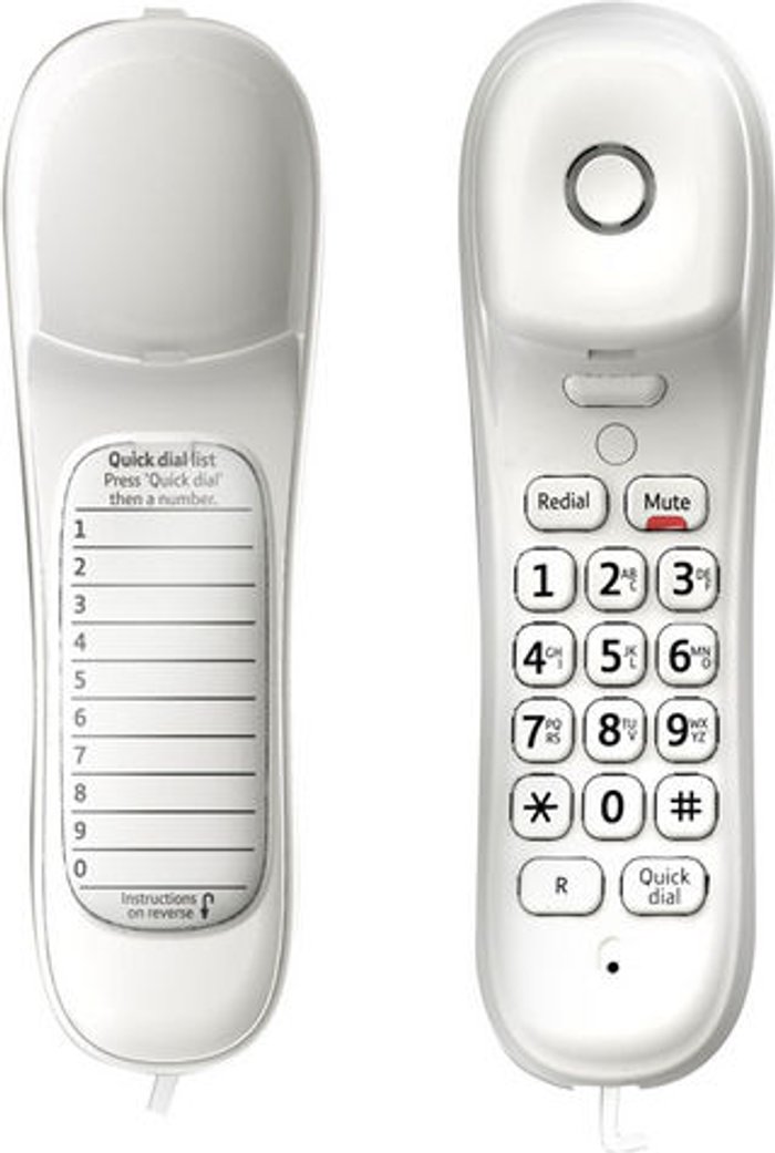 Currys Business | BT BT Duet 210 Corded Phone BT BT Duet 210 Corded Phone