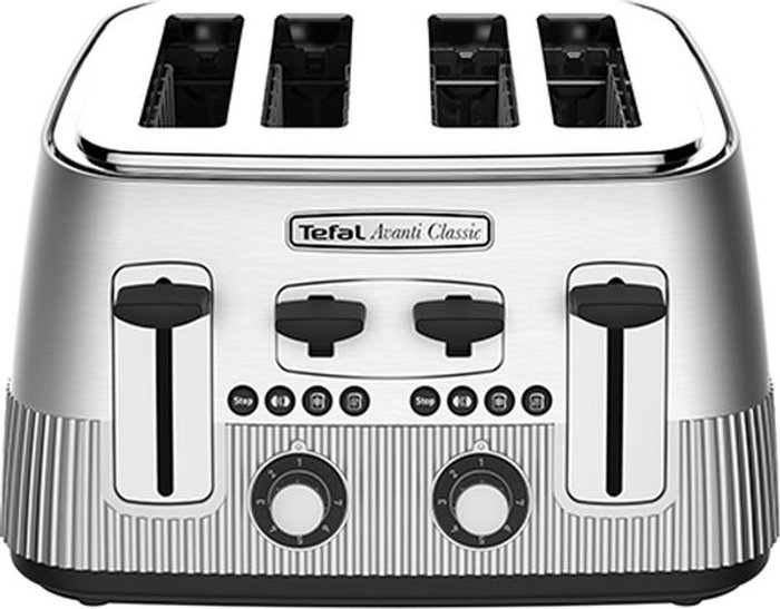 Currys Business | Tefal TEFAL Avanti Classic TT780E40 4-Slice Toaster - Silver Tefal TEFAL Avanti Classic TT780E40 4-Slice Toaster - Silver