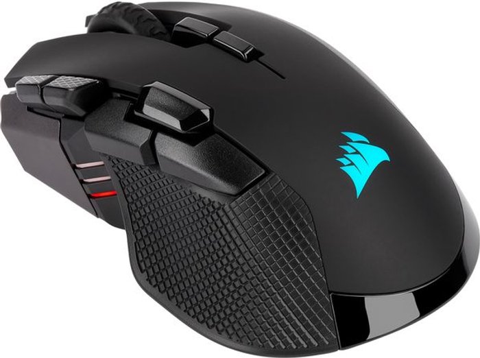 Currys Business | Corsair CORSAIR Ironclaw RGB Wireless Optical Gaming Mouse, Black Corsair CORSAIR Ironclaw RGB Wireless Optical Gaming Mouse, Black