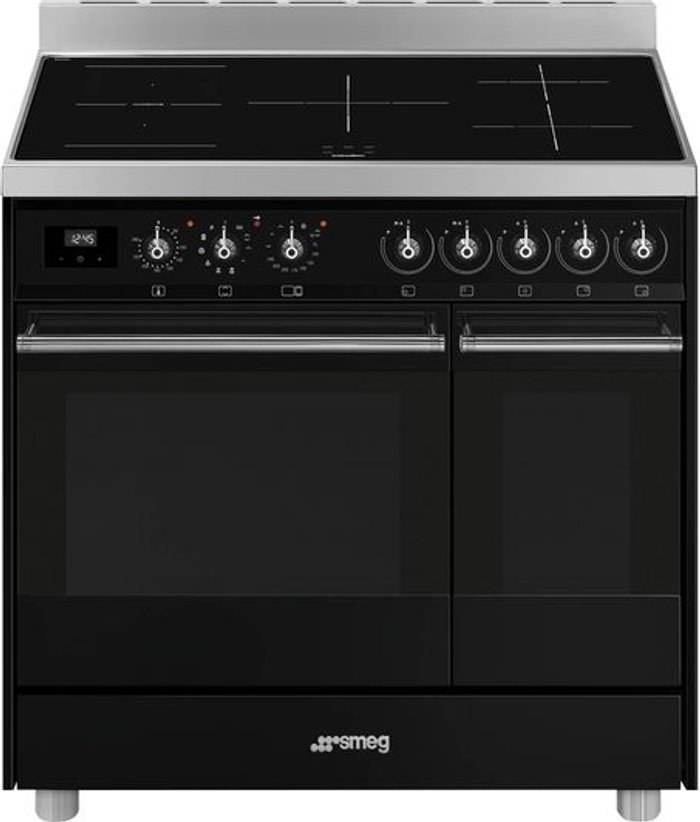 Currys Business | Smeg SMEG C92IPBL9-1 90 cm Electric Induction Range Cooker - Black Smeg SMEG C92IPBL9-1 90 cm Electric Induction Range Cooker - Black