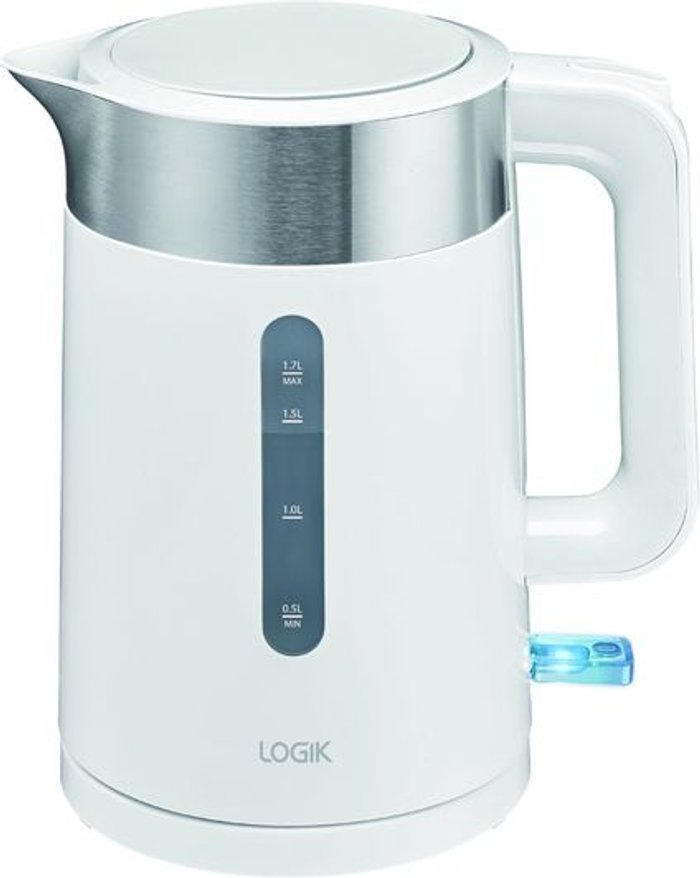 Currys Business | Logik LOGIK L17PKW21 Jug Kettle - White Logik LOGIK L17PKW21 Jug Kettle - White