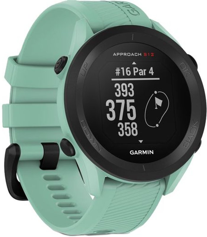 Currys Business | Garmin GARMIN Approach S12 Golf Watch - Neo Tropic, Universal Garmin GARMIN Approach S12 Golf Watch - Neo Tropic, Universal