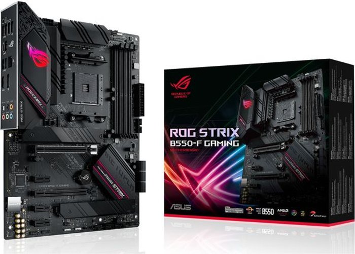 Currys Business | Asus ASUS ROG STRIX B550-F GAMING AM4 Motherboard Asus ASUS ROG STRIX B550-F GAMING AM4 Motherboard