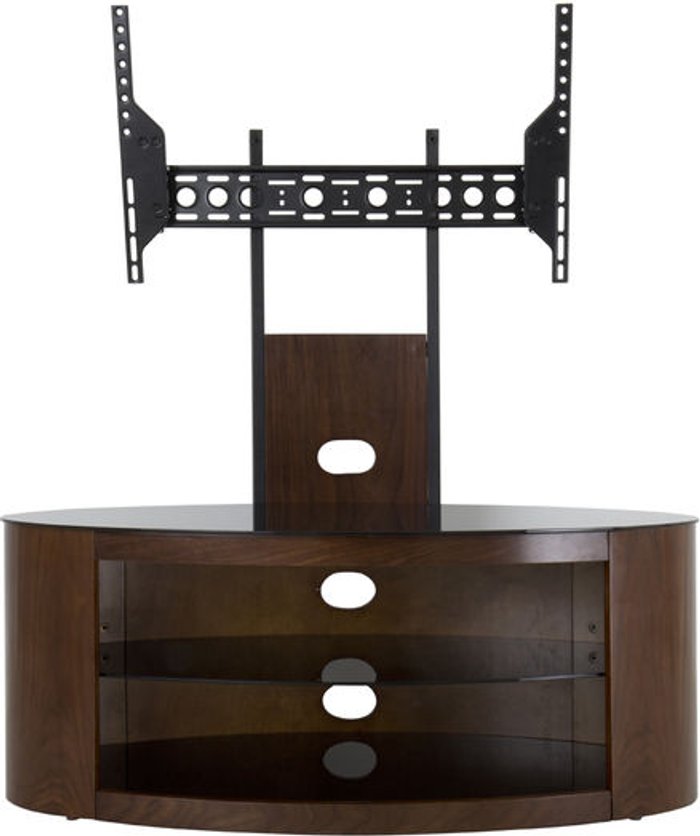 Currys Business | AVF AVF Buckingham 1000 mm TV Stand with Bracket - Walnut AVF AVF Buckingham 1000 mm TV Stand with Bracket - Walnut
