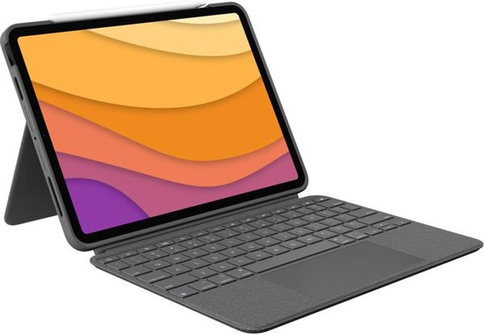 Currys Business | Logitech LOGITECH Combo Touch iPad Air 10.9 Logitech LOGITECH Combo Touch iPad Air 10.9
