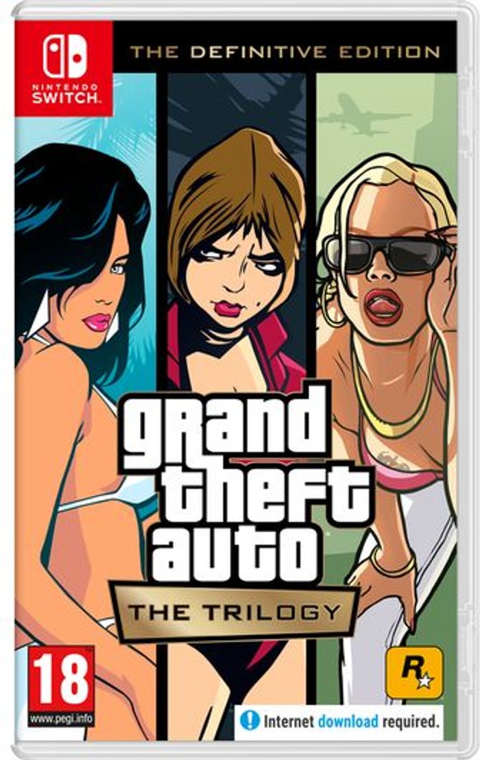 Currys Business | Nintendo NINTENDO SWITCH GTA The Trilogy - The Definitive Edition Nintendo NINTENDO SWITCH GTA The Trilogy - The Definitive Edition