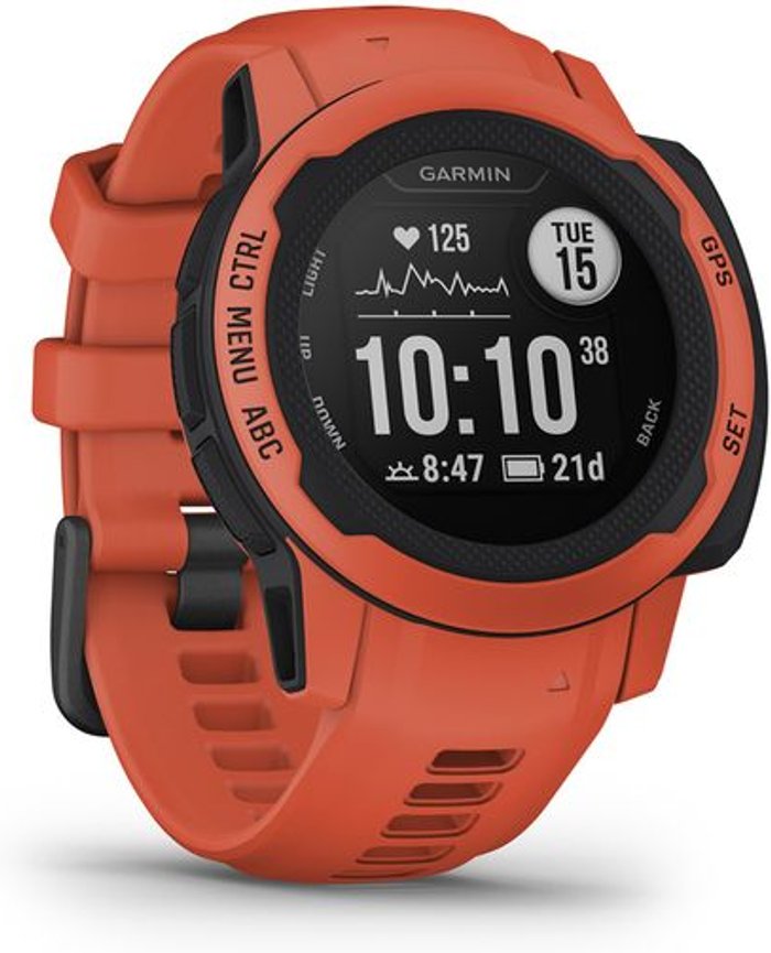 Currys Business | Garmin GARMIN Instinct 2S - Poppy, Small Garmin GARMIN Instinct 2S - Poppy, Small