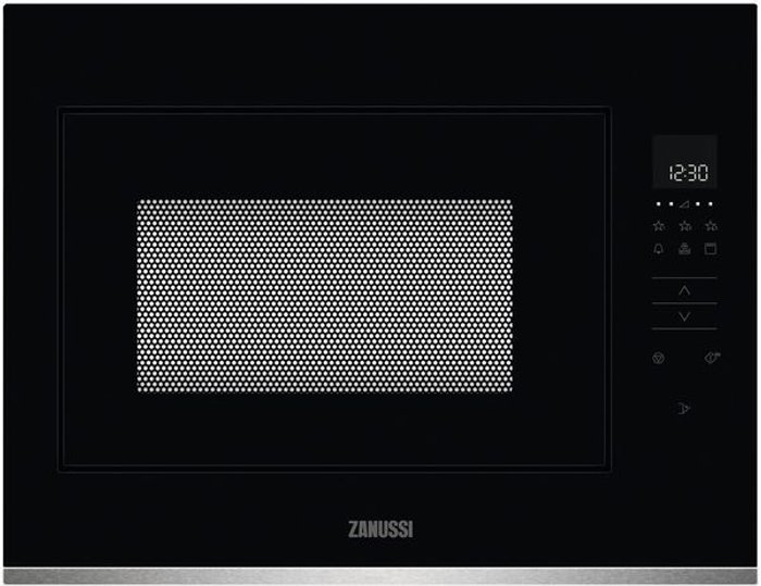 Currys Business | Zanussi ZANUSSI ZMBN4DX Built-in Microwave with Grill - Black Zanussi ZANUSSI ZMBN4DX Built-in Microwave with Grill - Black