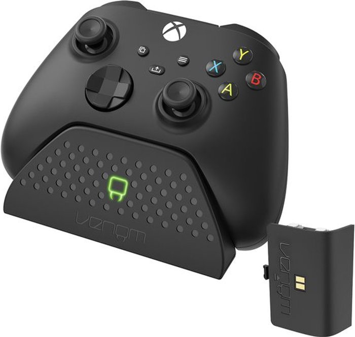 Currys Business | Venom VENOM VS2880 Xbox Series X/S Docking Station - Black Venom VENOM VS2880 Xbox Series X/S Docking Station - Black