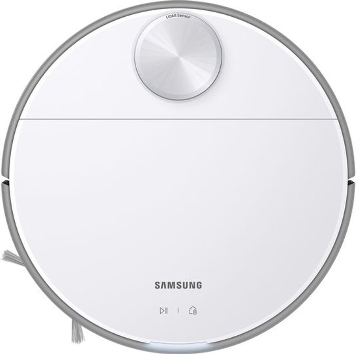 Currys Business | Samsung SAMSUNG Jet Bot VR30T80313W/EU Robot Vacuum Cleaner with LiDAR Sensor - White Samsung SAMSUNG Jet Bot VR30T80313W/EU Robot Vacuum Cleaner with LiDAR Sensor - White