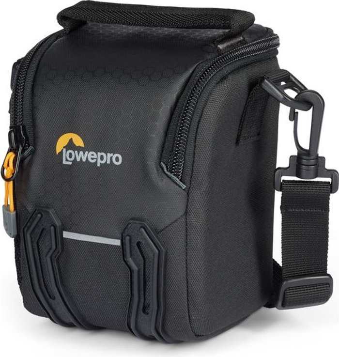 Currys Business | Lowepro LOWEPRO Adventura Go SH 115 Mirrorless Camera Bag - Black, Black Lowepro LOWEPRO Adventura Go SH 115 Mirrorless Camera Bag - Black, Black