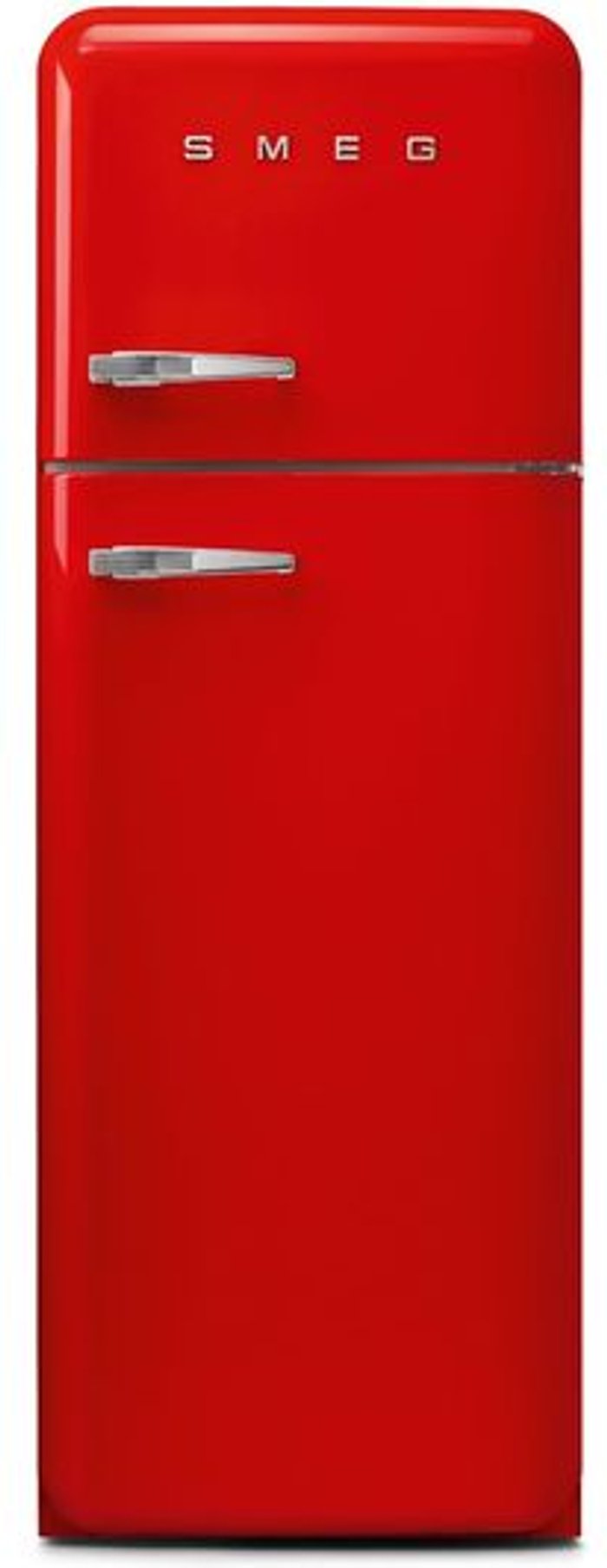 Currys Business | Smeg SMEG FAB30RRD5UK 80/20 Fridge Freezer - Red, Red Smeg SMEG FAB30RRD5UK 80/20 Fridge Freezer - Red, Red