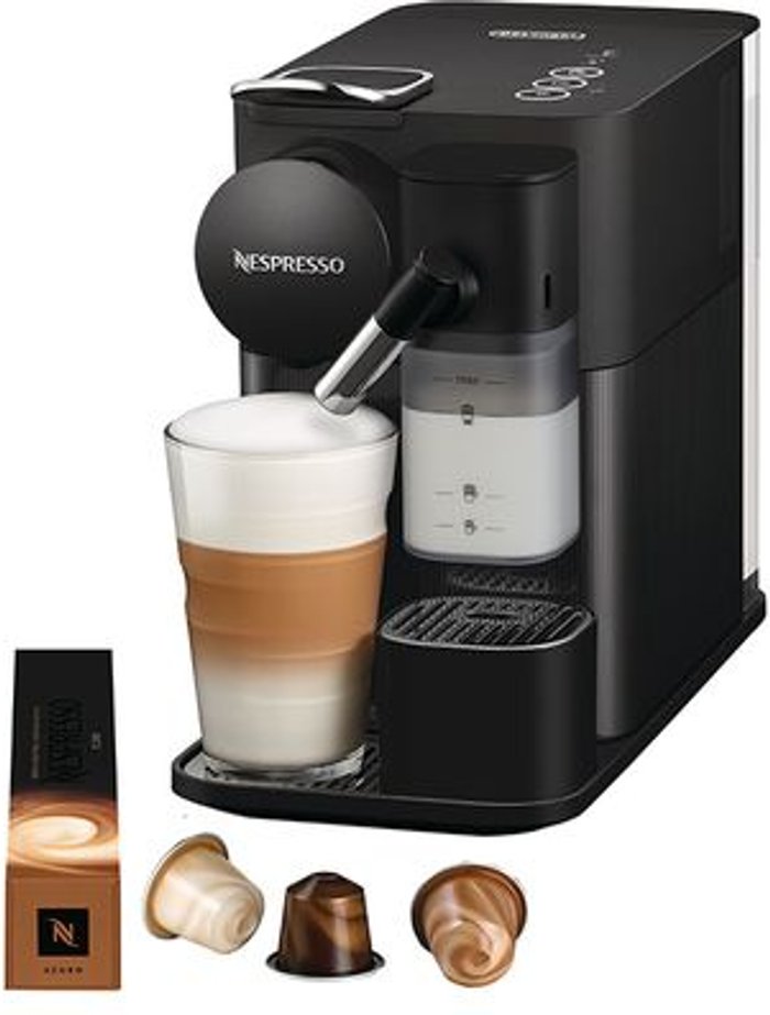 Currys Business | Nespresso NESPRESSO by De'Longhi Lattissima One EN510.BK Coffee Machine - Black Nespresso NESPRESSO by De'Longhi Lattissima One EN510.BK Coffee Machine - Black