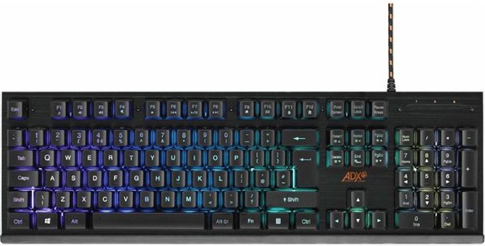 Currys Business | ADX ADX ADXA0419 Gaming Keyboard, Black ADX ADX ADXA0419 Gaming Keyboard, Black