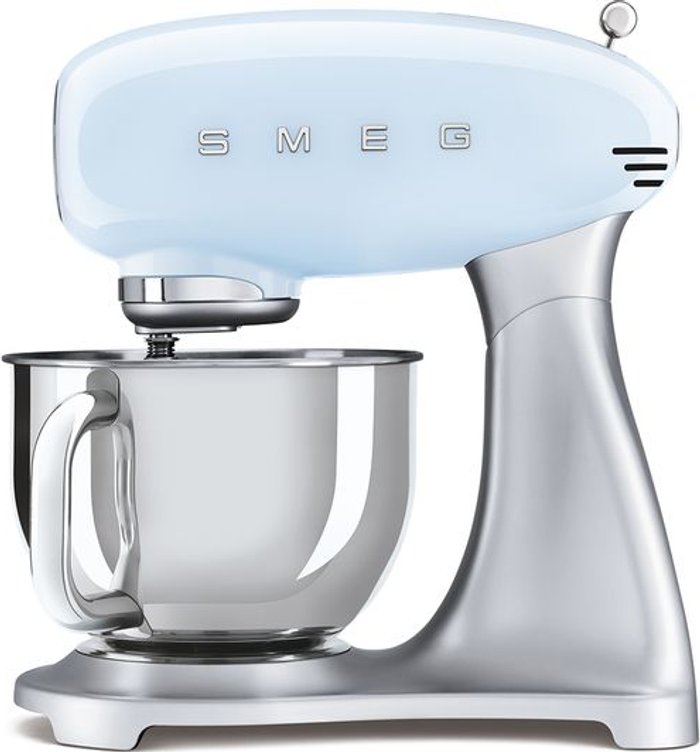Currys Business | Smeg SMEG 50's Retro SMF02PBUK Stand Mixer - Pastel Blue Smeg SMEG 50's Retro SMF02PBUK Stand Mixer - Pastel Blue