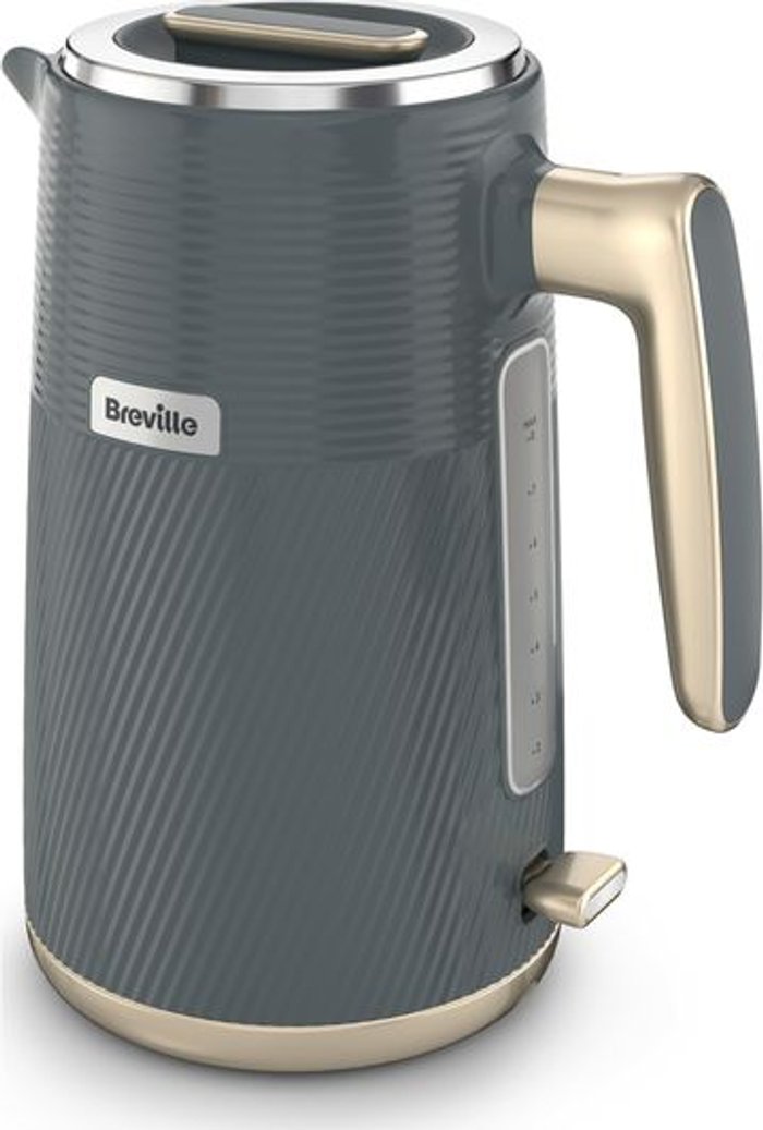 Currys Business | Breville BREVILLE Obliq VKT178 Jug Kettle - Grey Breville BREVILLE Obliq VKT178 Jug Kettle - Grey