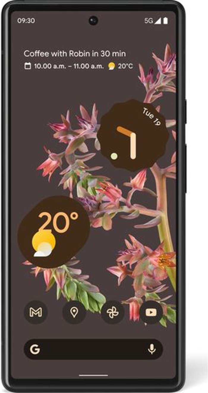 Currys Business | Google GOOGLE Pixel 6 - 128 GB, Stormy Black Google GOOGLE Pixel 6 - 128 GB, Stormy Black