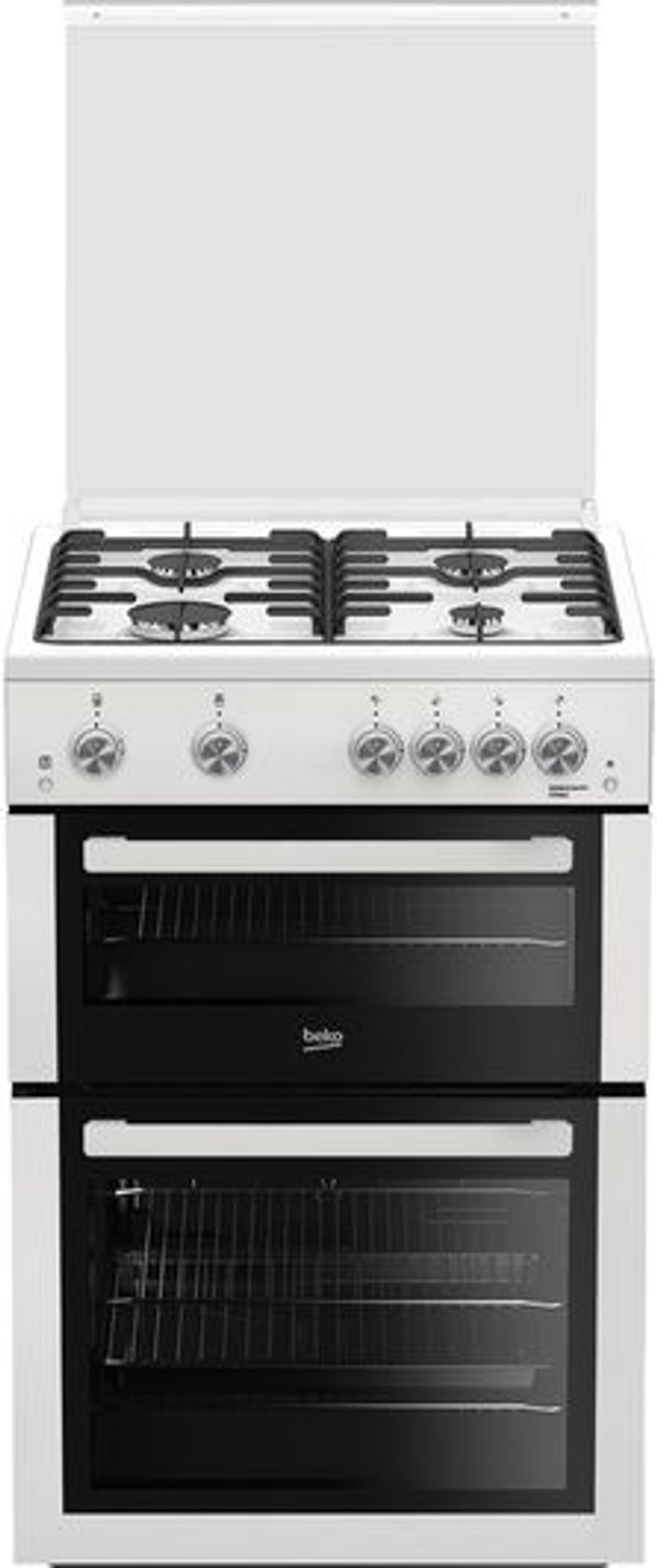 Currys Business | Beko BEKO XTG611W 60 cm Gas Cooker - White Beko BEKO XTG611W 60 cm Gas Cooker - White