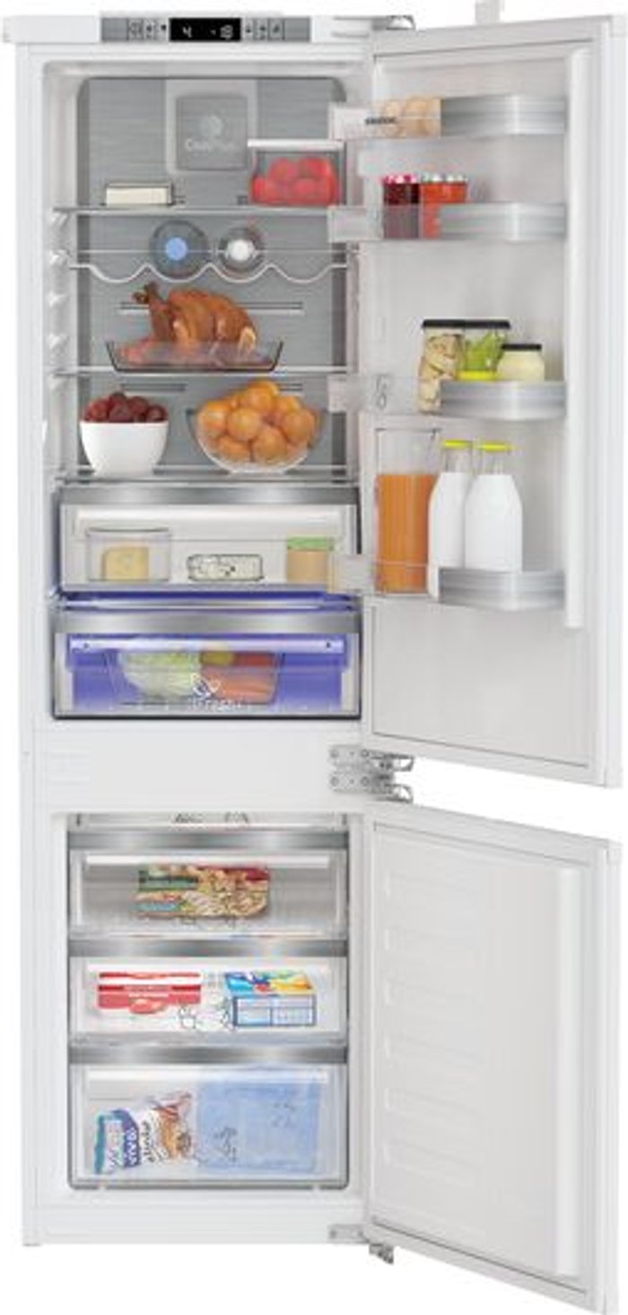 Currys Business | Grundig GRUNDIG Duo-Cooling GKNEMI573 Integrated 70/30 Fridge Freezer - Fixed Hinge Grundig GRUNDIG Duo-Cooling GKNEMI573 Integrated 70/30 Fridge Freezer - Fixed Hinge