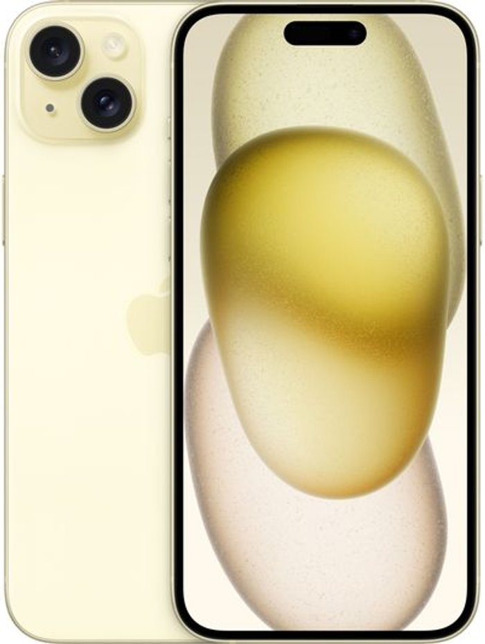 Currys Business | Apple APPLE iPhone 15 Plus - 128 GB, Yellow, Yellow Apple APPLE iPhone 15 Plus - 128 GB, Yellow, Yellow